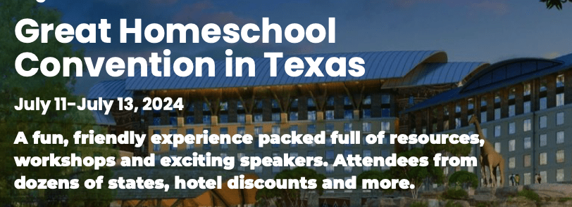 A banner with the words " homeschool in texas."